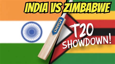 Zimbabwe vs India .